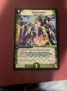 Tarjeta coleccionable Duel Masters 2004 Gigamantis DM03 #47/55 holográfica - Imagen 1 de 2