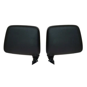 L/R Door Mirrors Black Fits 60-86 Datsun Nissan 720 120Y 520 521 620 B310 Pickup - Picture 1 of 6