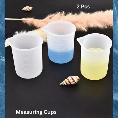 Silicone measuring cups, 100ml silicone cup resin non-stick mixing cup - Image 1 of 4