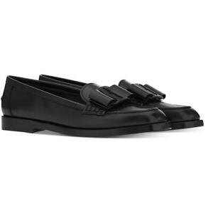 Salvatore Ferragamo Womens VIVALDO Leather Slip On Loafers Shoes BHFO 1284