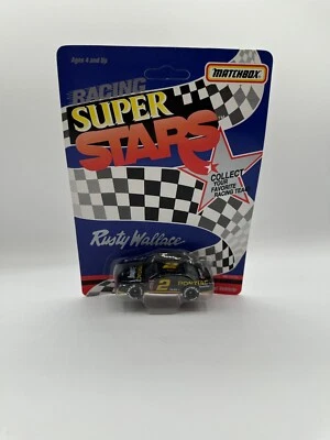 Rusty Wallace #2 Matchbox Racing Super Stars Pontiac escala 1:64 Foto 1 de 2