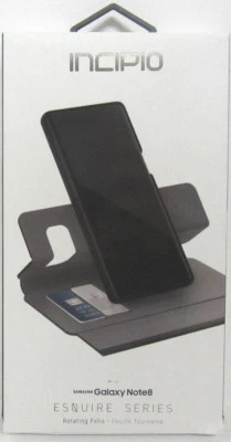 INCIPIO - ESQUIRE SERIES FOLIO CASE FOR SAMSUNG GALAXY NOTE 8 - GRAY - Image 1 of 2