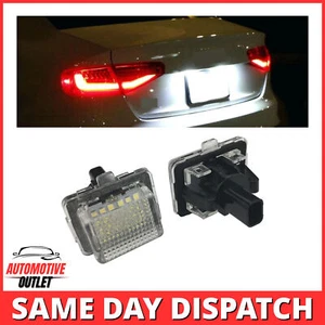 2X LED LICENSE NUMBER PLATE LIGHT FOR MERCEDES W204 C300 C350 08-10 S212 2010-11 - Picture 1 of 13