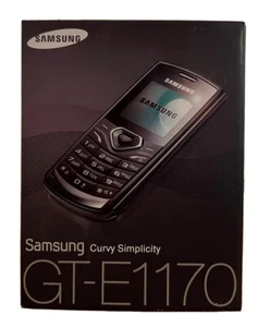 Samsung GT-E1170 robustes Handy, hohe Akkulaufzeit, Neu, OVP - Bild 1 von 1