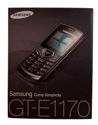 Samsung GT-E1170 robustes Handy, hohe Akkulaufzeit, Neu, OVP