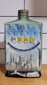 Vintage 1968 Jim Beam 100 Years Reno Nevada Empty Whiskey Decanter - Bild 1 von 6