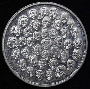1989 The 39 Presidents of the United States 200 Year Commem. Medal Aluminum 39mm - Picture 1 of 2