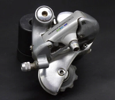 SHIMANO 600 Tricolor RD-6400 Schaltwerk Rennrad road 6/7-fach rear derailleur - Bild 1 von 2