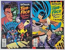 Batman: Two Face Strikes Twice #1 & 2 (1993)  DC NM Graphic Novel Comic Book
