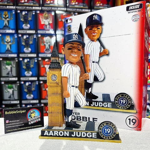 AARON JUDGE New York Yankees 2019 "London Series" MLB Exclusive Bobblehead Cover