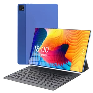 Tablet 2024 Newest Android Tablet 10 inch,Deca-Core 5G WiFi Tablet with Keyboard - Picture 1 of 14