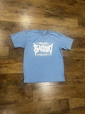 Camiseta De Colección Años 90 Y2k Baguio Filipinas Tribal Gráfica Azul Estampado Grande Elevado Foto 1 de 4