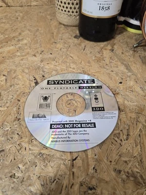 3DO Demo Game: Syndicate- CD Disc - Software for Goldstar Game Console 3D0 - Image 1 of 2