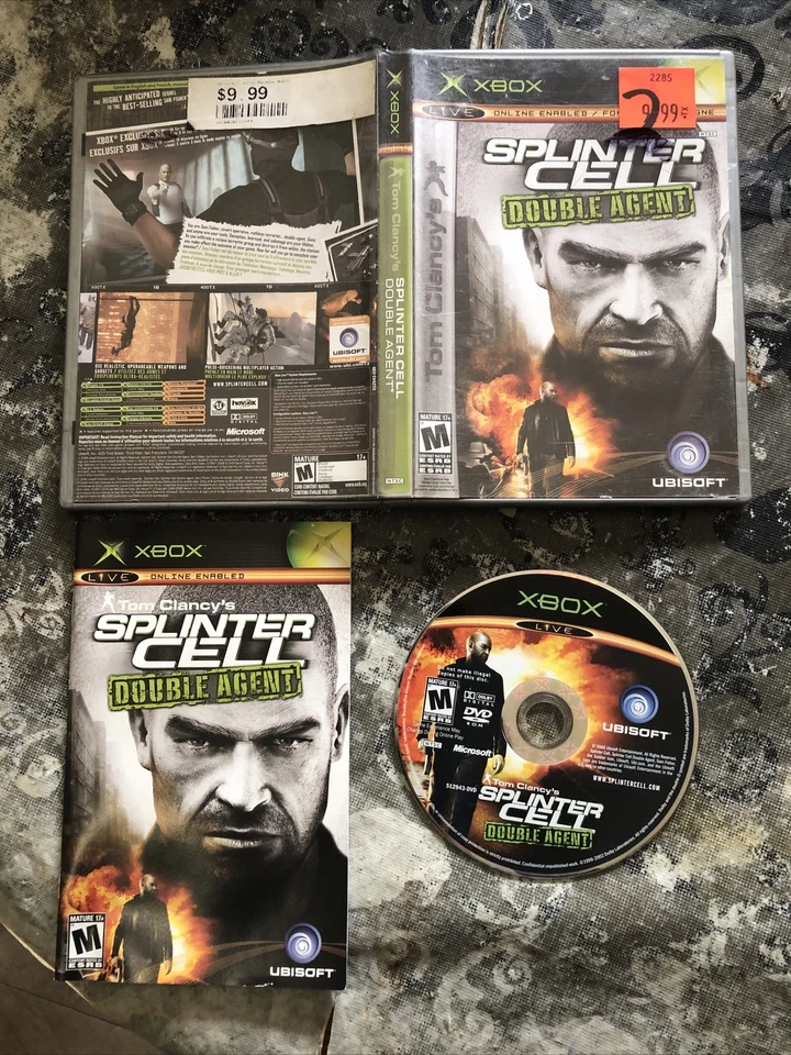 Tom Clancy’s Splinter Cell Double Agent Xbox RBK8 - Image 1 of 1