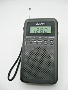 Lijiani 218 WB AM/FM/NOAA Weather Portable Radio Speaker LCD - Picture 1 of 7