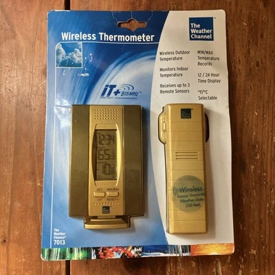 The Weather Channel Wireless Weather Thermometer 7013 915MHz - Image 1 of 2