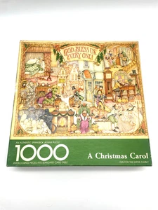 Vintage Springbok Jigsaw Puzzle A Christmas Carol 1000 Pieces Complete - 5917 - Picture 1 of 7