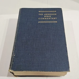 The Abingdon Bible Commentary 1929 Hardback Eiselen, Lewis, & Downey - Picture 1 of 14