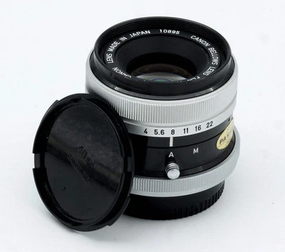 * USED * Canon Bellows Lens FLM 100mm f/4 Macro 35mm Film Lens - Image 1 of 4