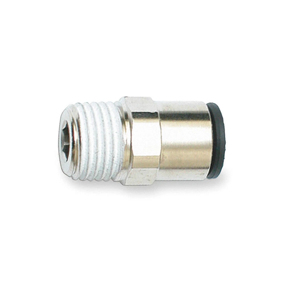 LEGRIS 3175 62 21 Male Connector,Tube 1/2 Pipe 1/2,PK10 4GXG2 - Image 1 of 1