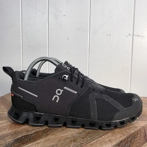 On Cloud 5 Waterproof Womens Size 8.5 All Black Athletic Running Shoes Sneakers - Picture 1 of 10