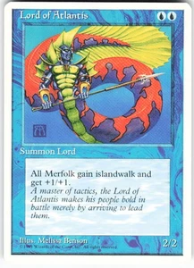 Lord of Atlantis R MTG Fourth Edition 82 NM - Picture 1 of 2