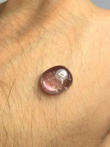Cabujón de diáspora 7,25 quilates - Acento de joyería trasero plano - Imagen 1 de 8
