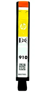 New Genuine HP 910 Yellow Ink Cartridge  In Date Exp. 2026/2027 - Picture 1 of 1
