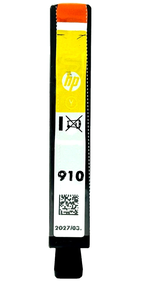 Nuevo cartucho de tinta amarillo genuino HP 910 en fecha de caducidad 2026/2027 Foto 1 de 1
