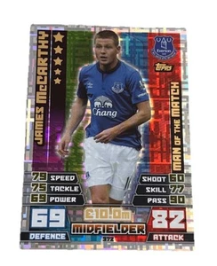 Topps Match Attax 2014/15 man of the match james mccarthy Everton #372 - Picture 1 of 2