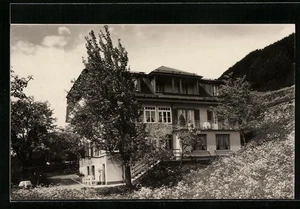 Wengen, Pension Villa Schweizerheim, Ansichtskarte  - Foto 1 di 2