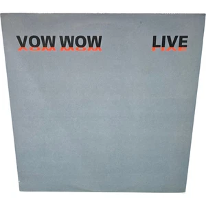 Vow Wow Live 1987 LP Blue Cover Passport Records Rock - Foto 1 di 8
