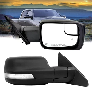 Right Passenger Side Mirror Compatible with Dodge Ram 1500 2019-2024 with Power - Imagen 1 de 12