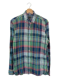 MARC O POLO Camicia Casual Uomo Multicolore a Quadri (INT L) - Foto 1 di 4