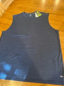 DSG Canotta Uomo Movimento Muscolare Navy Heather XXL, Performance Leggera - Nuova con etichette - Foto 1 di 3