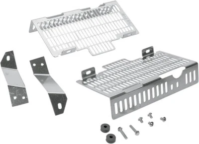 Devol Aluminum Radiator Guards for Honda CRF 450 R CRF450R 2002 2003 0101-1204 - Image 1 of 3