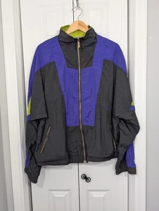 Puma Herren Größe L Vintage Jacke Schwarz Blau Full Zip  - Bild 1 von 5