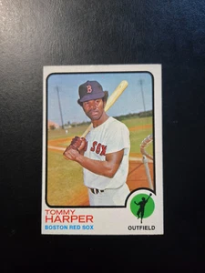 TOMMY HARPER 1973 TOPPS BASEBALL CARD #620 BOSTON RED SOX - Picture 1 of 2
