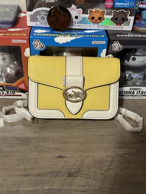 NWT Coach C8607 Georgie Shoulder Bag Retro Yellow  - Image 1 of 4