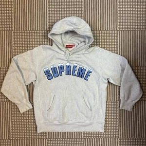 Felpa con cappuccio Supreme Icy Arc logo taglia media - Foto 1 di 6