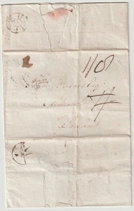1791 SIR JOHN SMITH-BURGES BRIEF AN JOHN BURGES ARMAGH DUBLIN BISHOPMARK 1/8d - Bild 1 von 3