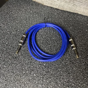 Cable de guitarra azul de alta calidad 6 pies nuevo - Imagen 1 de 2