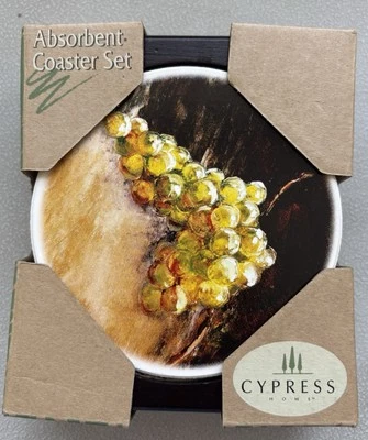 Juego de Posavasos Absorbentes Cypress Home Foto 1 de 4