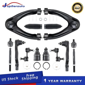 Kit(12) Front Upper Control Arms Sway Bar Links Tie Rods For 1997-2001 Honda CRV - Picture 1 of 20