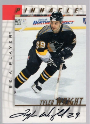 * 1997-98 Pinnacle Be A Player - Autographs [#064] - TYLER WRIGHT - Image 1 of 2