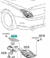 Genuine Toyota 76801-52240 Door Garnish Sub Assembly Genuine Toyota 76801-52240 Door Garnish Sub Assembly