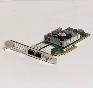 0H8T43 H8T43 DELL QLE2662 SANBLADE 16GB FIBRE CHANNEL DUAL PORT PCIE HBA - Picture 1 of 5