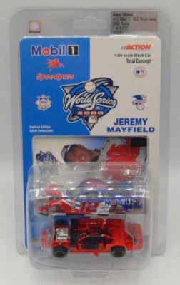 2000 #12 Jeremy Mayfield Mobil 1 Serie Mundial 1/64 Acción Diecast Foto 1 de 4