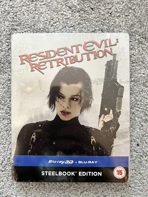 Resident Evil: Retribution 3D Blu Ray Steelbook UK Release BRAND NEW & SEALED* - Image 1 of 2
