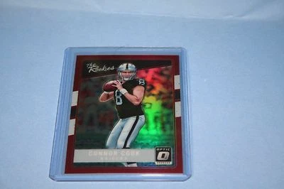 Connor Cook 2016 Donruss Optic  Red # TR-CO The Rookies Connor Cook # 43 /99 RC - Image 1 of 3